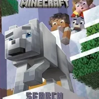 Search for the Snowy Wolf (Minecraft) (Step into Reading, Step 3)