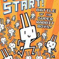 Battle of the Super Rabbit Boys!: A Branches Book (Press Start! #18)